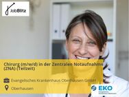 Chirurg (m/w/d) in der Zentralen Notaufnahme (ZNA) (Teilzeit) - Oberhausen