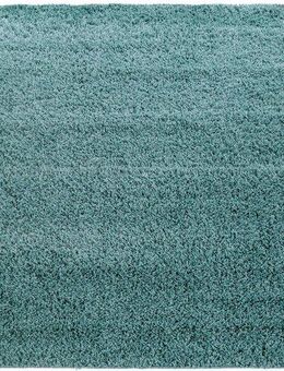Paco Home Teppich Twister 500, rechteckig, Höhe: 44 mm, Uni Hochflor Shaggy mit hoher Fadendichte