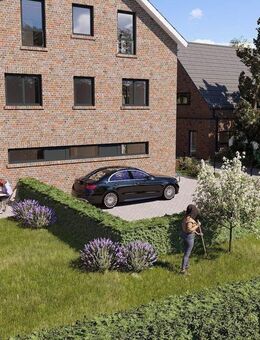 Dachgeschosstraum: 3-Zimmer-Wohnung mit Balkon und Stellplatz KFW 40 QNG - Oldenburg