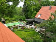 Wohnensemble bestehend aus stilvollem Traumhaus und separatem zweiten Haus am Elisabethfehnkanal - Barßel