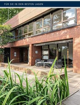 Wohnen, arbeiten, wohlfühlen - repräsentatives Architektenhaus mit vielseitigem Potential! - Bergisch Gladbach