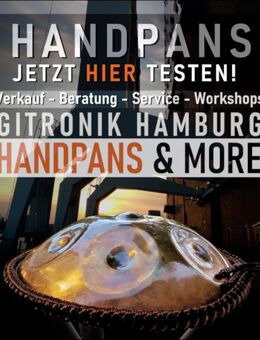 Handpan Workshop 25.10.2025| Handpanberatung | Verkauf & Verleih - Hamburg