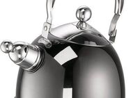 SCHULTE-UFER Wasserkessel Luna, Edelstahl 18/10 (1-tlg), Ø 16 cm, 1,7 Liter, Induktion