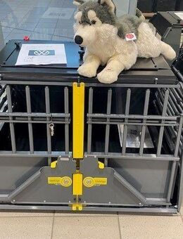 Volvo Kleinmetall Hundebox VarioCage Doppelbox *Borgmann* - Krefeld
