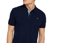 TOM TAILOR Poloshirt mit Knopfleiste und Logo