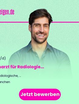 Facharzt für Radiologie (m/w/d) - Augsburg