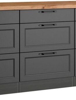 KOCHSTATION Unterschrank KS-Lana Breite 180 cm