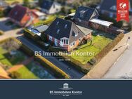 Conrebbersweg! Renovierter Bungalow mit Wintergarten, Gartenanlage, Carport und Nebengebäude! - Emden