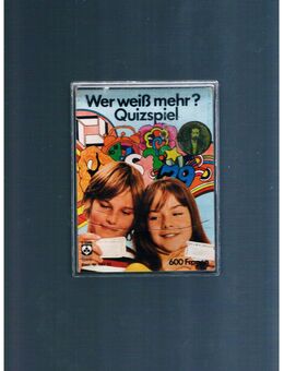 Wer weiß mehr ?-Quizspiel-FX Schmid,70er Jahre,600 Fragen - Linnich