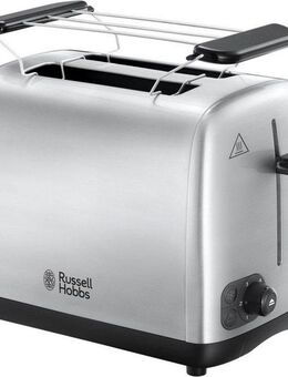 RUSSELL HOBBS Toaster Adventure 24080-56, 2 kurze Schlitze, für 2 Scheiben, 850 W, Edelstahl gebürstet