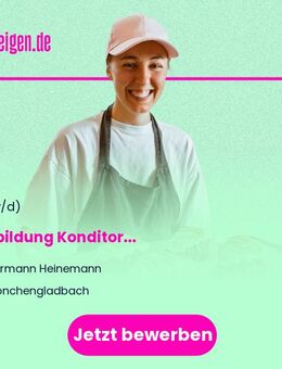 Ausbildung Konditor (m/w/d) - Mönchengladbach