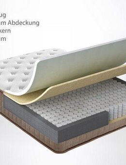Taschenfederkernmatratze Majestät First Class Cool&Wool, Matratze in 90x200 weitere Größen, Yatas Bedding, 30 cm hoch, (1-tlg), H2, Wendematratze, ergonomisch, atmungsaktiv