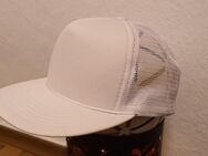 Trucker Basecap - Weiß - Druckverschluss - 5-Panel Cap - Berlin Reinickendorf