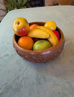 Obstschale Holzschale Deko-Obst - Nalbach