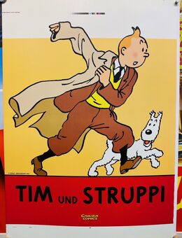 Tim Struppi Orig Plakat Andruck 1997 Vintage Tintin Kuifje Poster - Köln