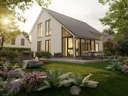 Natur genießen: Modernes Haus mit Wintergarten und Blick ins Grüne - Steinwiesen