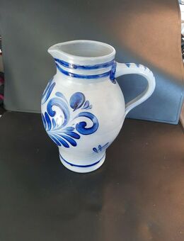 Alter Weinkrug aus Keramik, Höhe ca. 32cm Umfang mitte ca. 63cm Öffnung ca 11cm - Essen