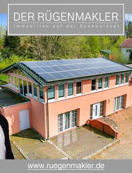 Mehrfamilienhaus mit drei Wohnungen, Photovoltaik, Garagen oder möglicher Werkstatt in 18581 Putbus - Putbus