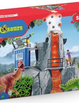 Schleich® Spielwelt DINOSAURS, Große Vulkan-Expedition (42564)