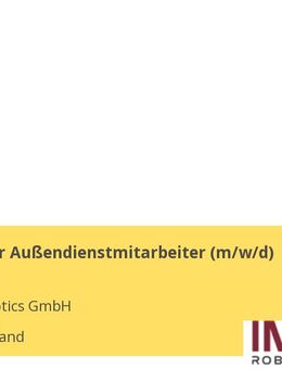 Technischer Außendienstmitarbeiter (m/w/d) - Berlin Mitte