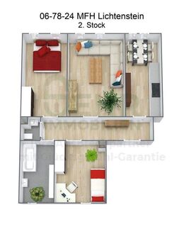 *3-Raum-Wohnung mit Schlossblick* - Lichtenstein (Sachsen)