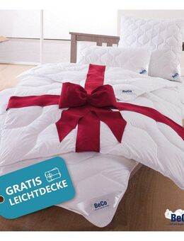 Beco Microfaserbettdecke 2 für 1, Bettdecken für Sommer und Winter, inkl. 1 Gratis-Leichtdecke, Füllung: Polyester, Bezug: Polyester, Bettdecke 135x200 cm, 155x220 cm und weitere Größen, Decke