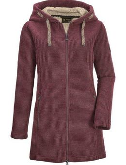 G.I.G.A. DX by killtec Fleecejacke GW 54 WMN KNTFLC PRK Windabweisender Damen Strickfleeceparka mit Kapuze und Fleecefutter