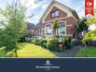 Nähe Leer! Charmantes Einfamilienhaus mit Garage, Gartenanlage und Terrasse in zentraler Lage! - Moormerland