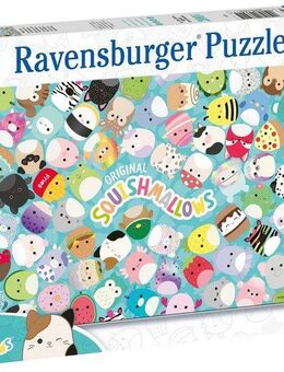 Ravensburger Puzzle Squishmallows, Mallow Days, 200 Puzzleteile, Made in Germany