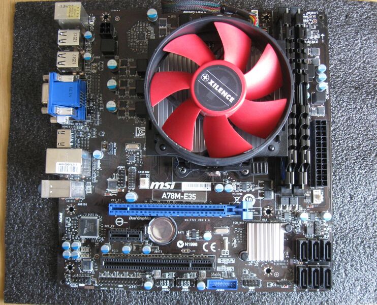 MSI A78M-E35 + CPU 4 x 3,9 GHz - München
