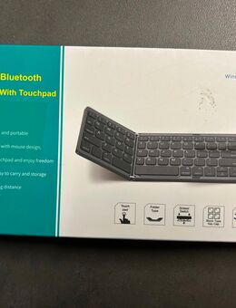 Faltbare Bluetooth Tastatur mit Touchpad - Heilbronn