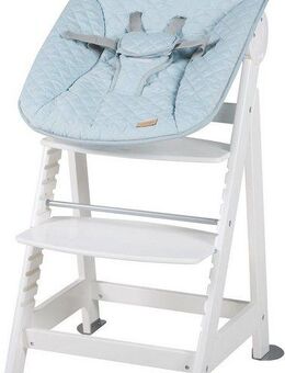roba® Hochstuhl Treppenhochstuhl 2-in-1 Set Style, Born Up, mit Neugeborenen-Aufsatz
