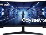 Samsung Odyssey G5 C34G55TWWP Curved-Gaming-LED-Monitor (86 cm/34 ", 3440 x 1440 px, WQHD, 1 ms Reaktionszeit, 165 Hz, VA LCD, 1ms (MPRT)