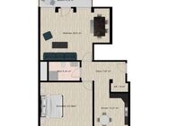 Geräumige 2-Zimmer-Wohnung mit Balkon in gepflegtem Mehrfamilienhaus - Nürnberg