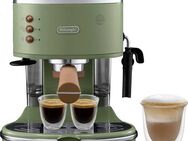 De'Longhi Espressomaschine Icona Vintage ECOV 311.GR, Siebträger, auch für Kaffeepads geeignet