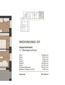 Moderne Mietwohnung in Neuenburg - Wohnung 4 - Zetel