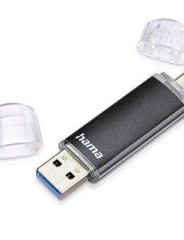 Hama Laeta Twin, USB 3.0 USB-Stick (USB 3.0, Lesegeschwindigkeit 40 MB/s)