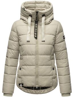 Navahoo Steppjacke Amayaa stylische Damen Winterjacke mit coolen Applikationen