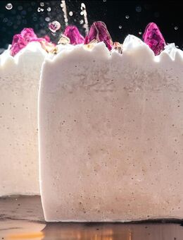 Ziegenmilchseife „Englische Rose“ ❤️6,99€/100g❤️ - Weimar