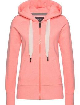 Elbsand Kapuzensweatjacke Kelda mit Logoprint und Taschen, Freizeitjacke, sportlich-casual