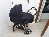 Kinderwagen Cybex Priam3 Silber-schwarz + dark blossom - Nürnberg