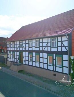 Fachwerkromantik & Freiheit pur - Ihr Rückzugsort mit großem Grundstück - Calvörde
