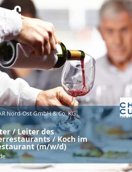 Küchenleiter / Leiter des Mitarbeiterrestaurants / Koch im Betriebsrestaurant (m/w/d) - Ludwigsfelde
