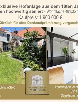 Fürth - exklusiv sanierte Hofanlage aus dem 18ten Jahrhundert - Fürth