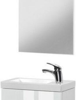 welltime Waschtisch-Set Trento, verschiedene Ausführungen und Farben, (Set, 4-St), Badmöbel Breite 40cm, Gästebad SlimLine Gäste WC