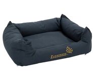 Set: Hundebett Sleepy Time mit Kissen + Vetbed® Isobed SL Hundedecke Paw - Set Größe S