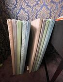 IKEA PLUFSIG Gymnastikmatte, Faltbar, Grau/Blau/Grün, 78x185 Cm, 2 stk. in 35075