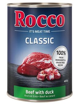 Rocco Classic 6 x 400 g - Rind mit Ente