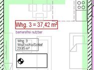 Neubauvorhaben 1 Zimmerwohnung mit Terrasse und Gartenanteil inkl. Tiefgaragenstellplatz in Vöhringen provisionsfrei zu verkaufen. - Vöhringen (Bayern)