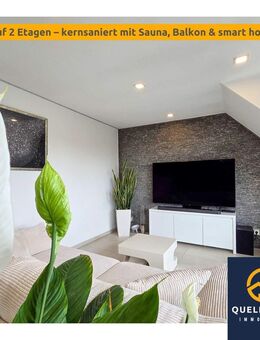 Traumhafte Maisonette-Wohnung! Kernsaniert mit Sauna, Balkon & smarter Technik in Frechen-Buschbell! - Frechen